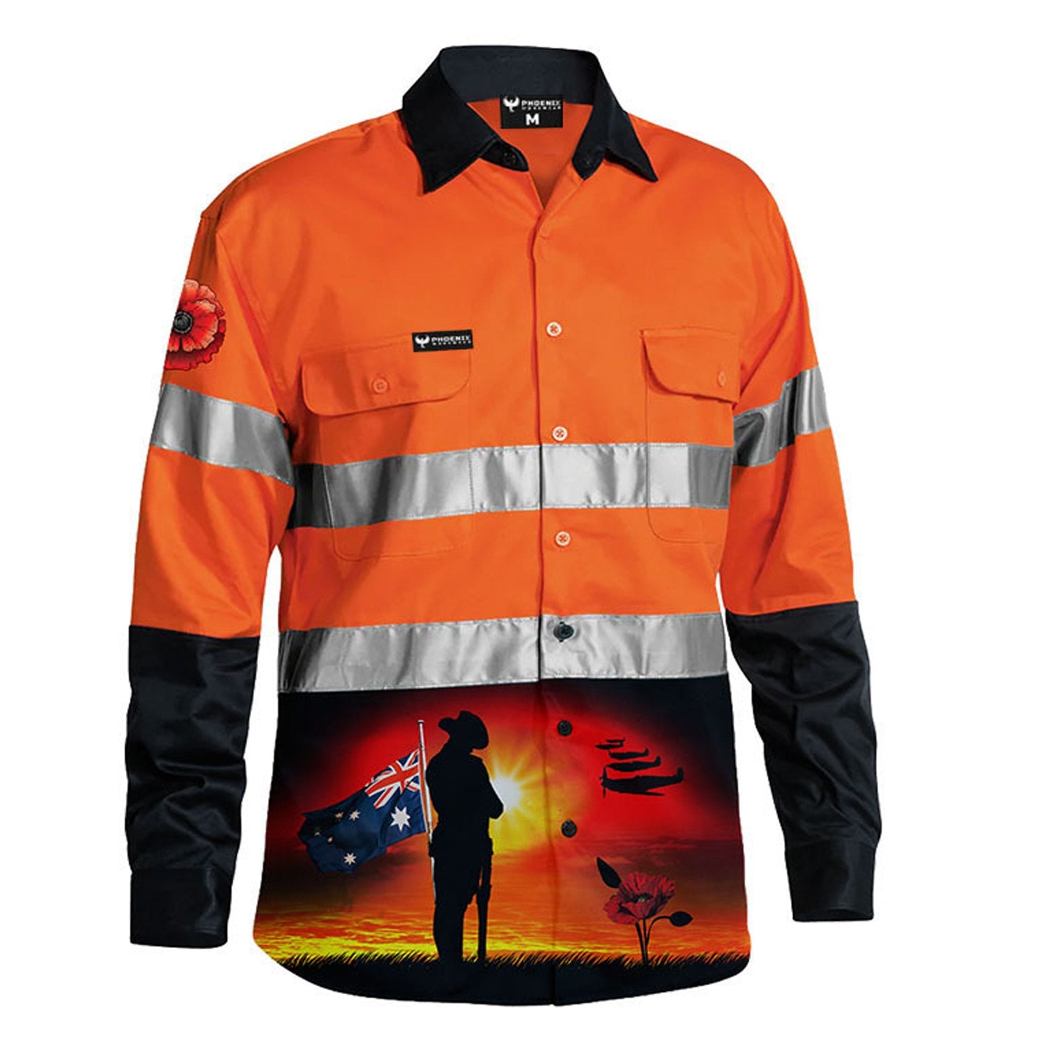 Courage Orange Day/Night Hi Vis Workshirt – Phoenix